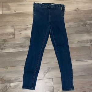 Womens gap 1969 side zip leggings jeans